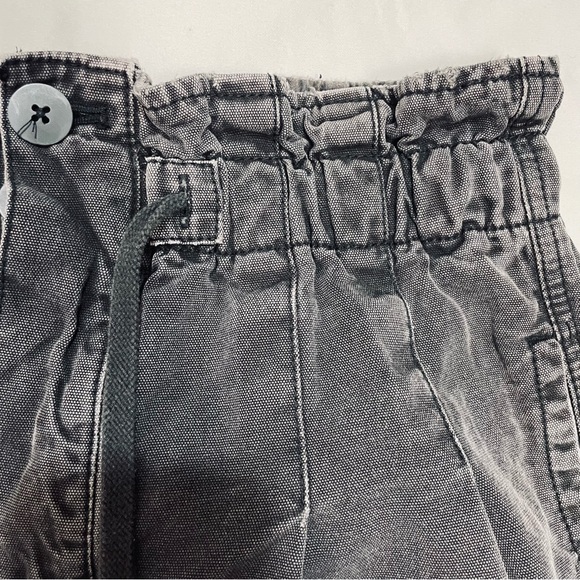 Free People Margate Pleated Black Trousers Size M - Picture 10 of 10